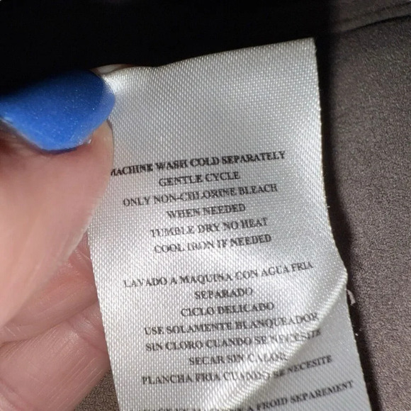 Kut From‎ The Kloth Sz L Faux Suede Jacket Boho Western Neutral Lightweight - Picture 5 of 12